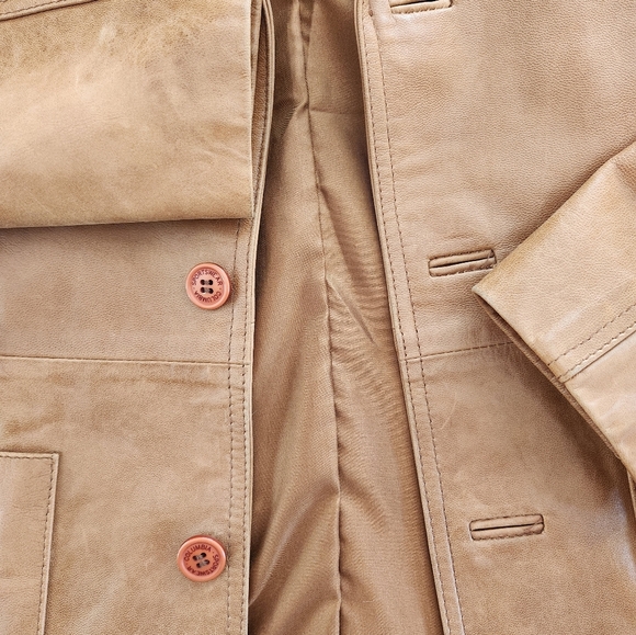 🔥HOST PICK 🐮COLUMBIA vintage leather jacket for men - Picture 7 of 12